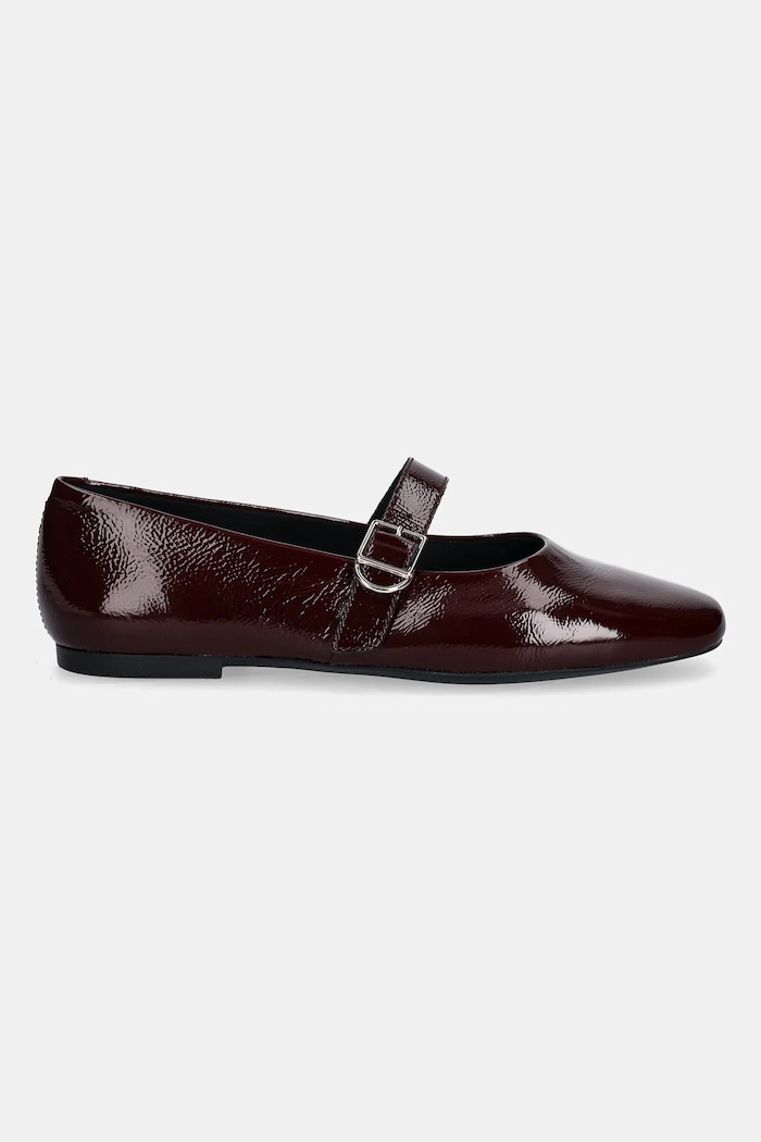 Vagabond Shoemakers baleriny skórzane JOLIN 5608.060.38 bordowy AW25
