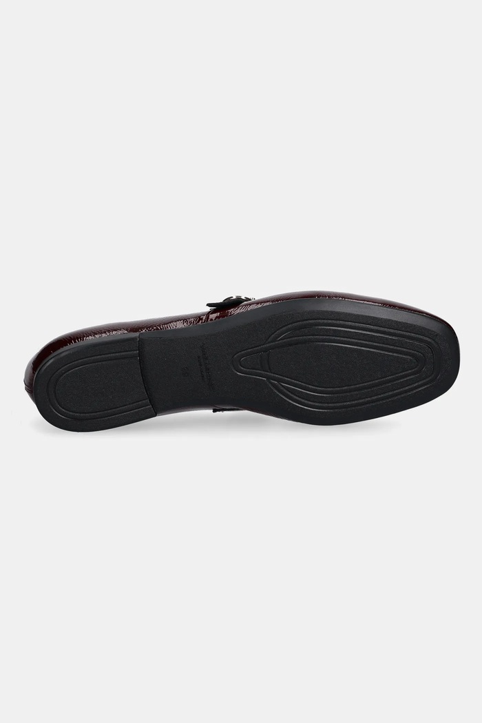 Vagabond Shoemakers baleriny skórzane JOLIN 5608.060.38 bordowy