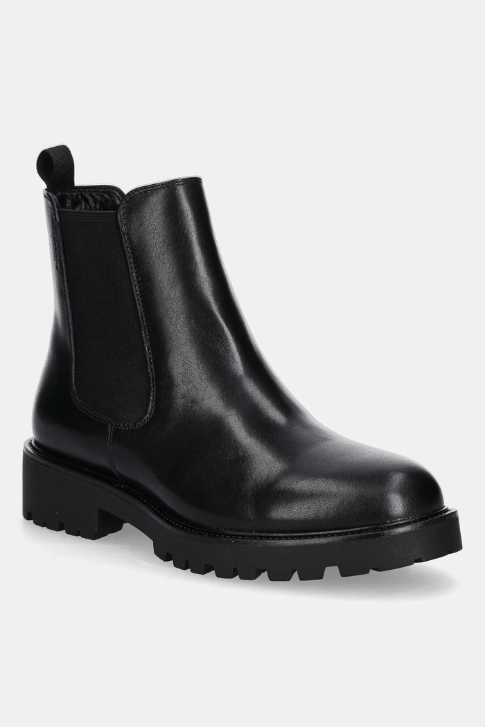 Kožené kotníkové boty Vagabond Shoemakers KENOVA nezateplené černá 6041.001.20