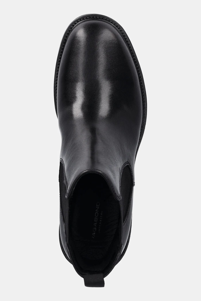 Kožené kotníkové boty Vagabond Shoemakers KENOVA černá 6041.001.20