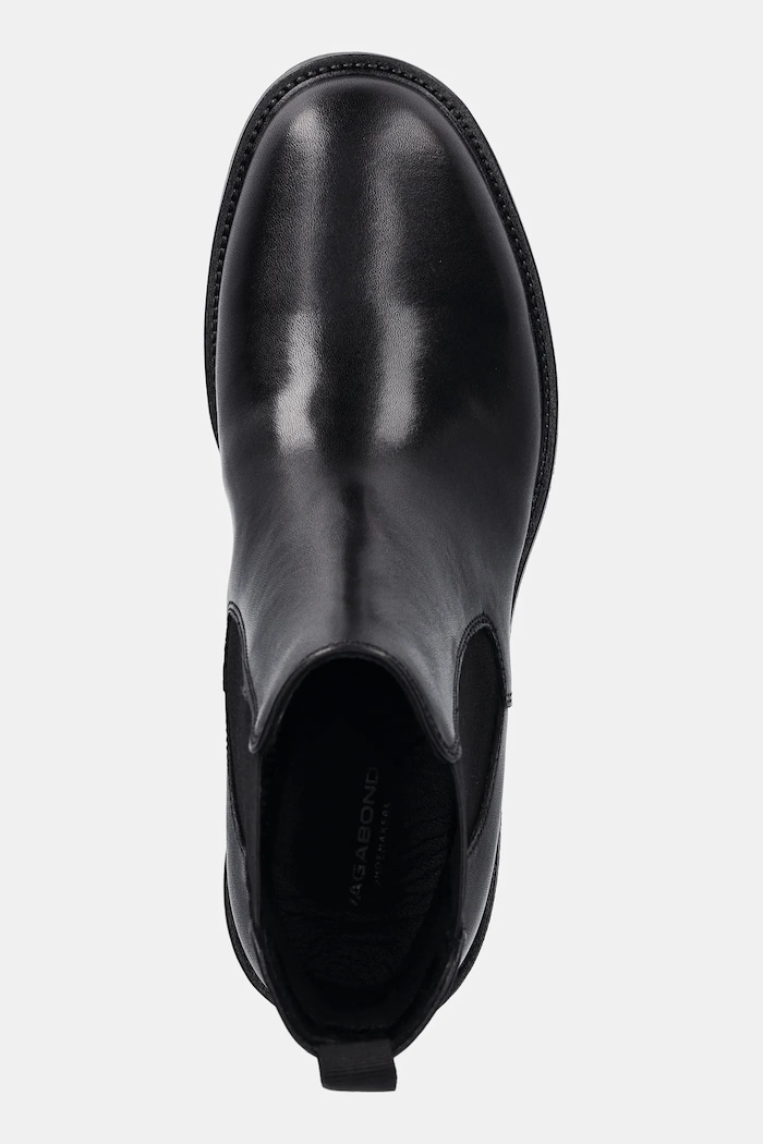Kožené kotníkové boty Vagabond Shoemakers KENOVA černá 6041.001.20
