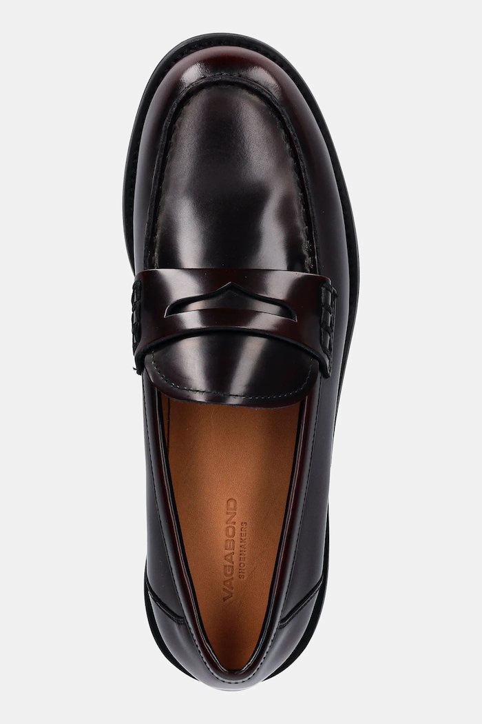 Vagabond Shoemakers mokasyny skórzane LINN bordowy 6036.004.54