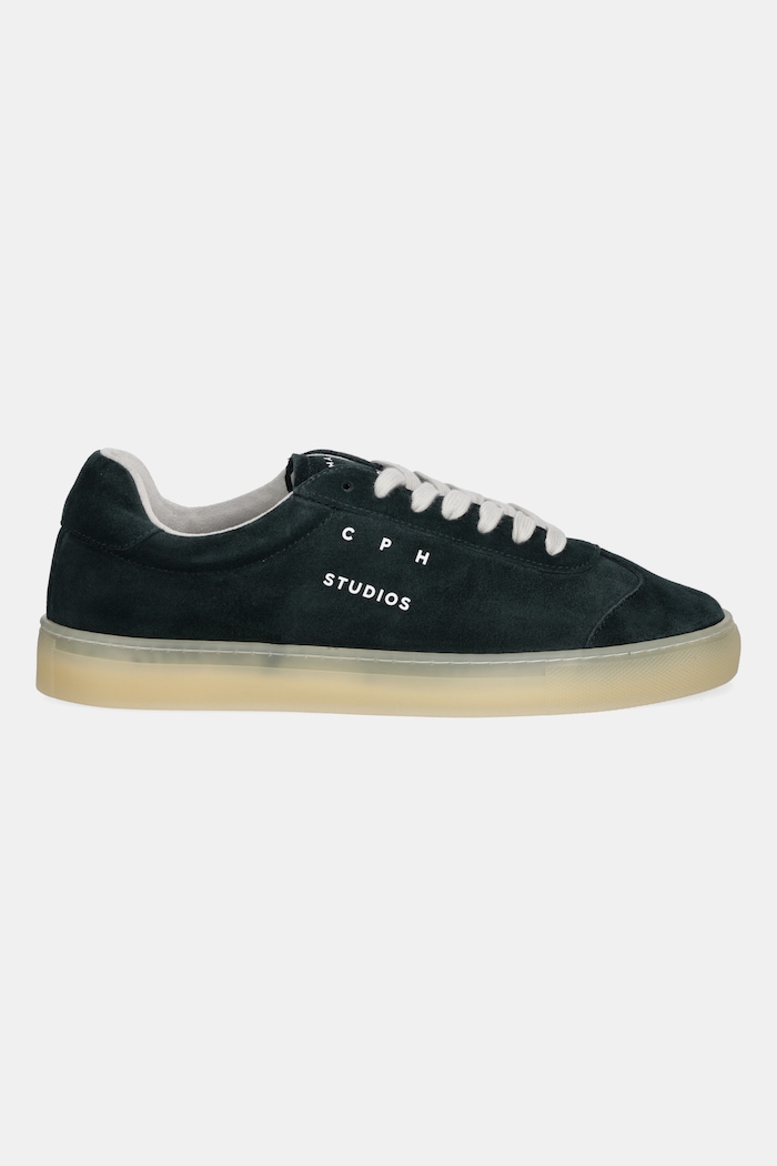 Semišové tenisky Copenhagen Suede CPH433 zelená AW25