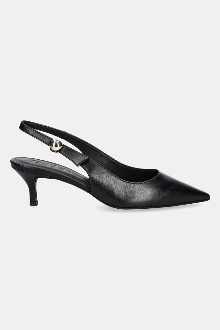 Кожени обувки с тънък ток Furla Sfera Slingback YJ07SFE.X30000.O6000 черен AW25