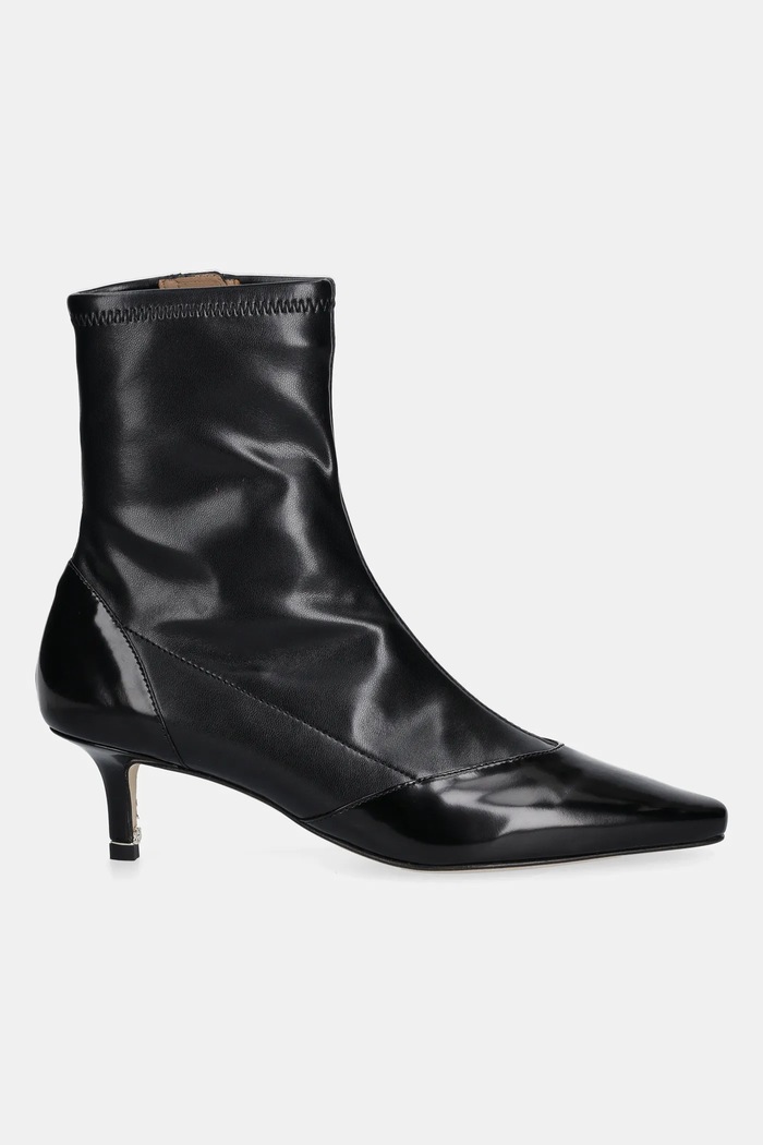 Členkové topánky BOSS Charlize 50548546.001 čierna AW25