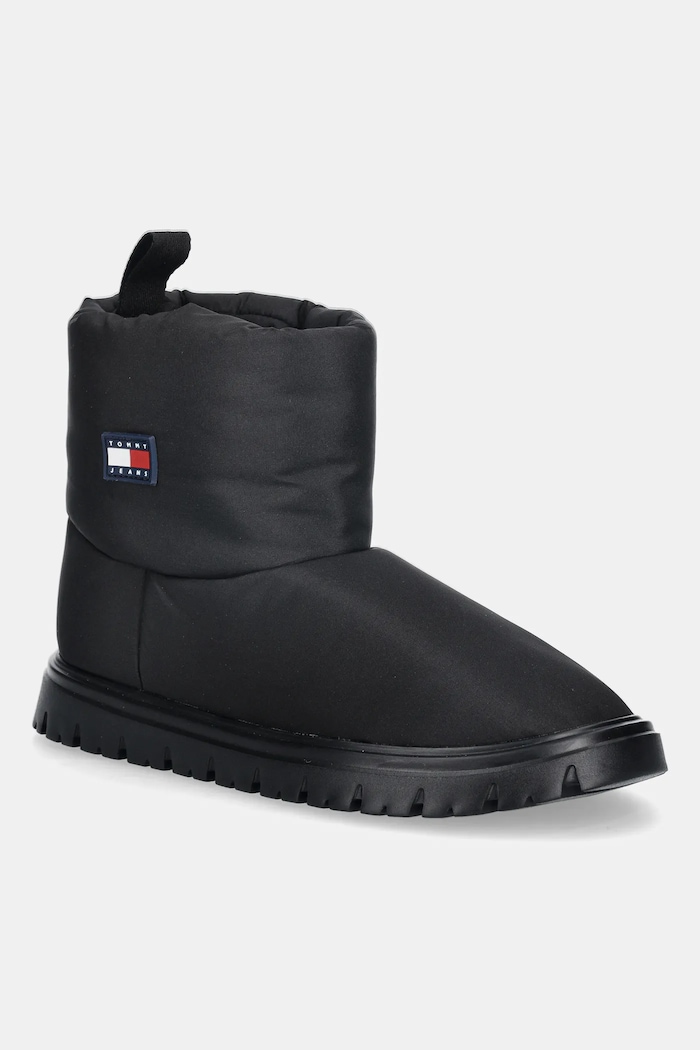 Tommy Jeans cizme de iarnă TJW SNOW BOOT izolat negru EN0EN02823