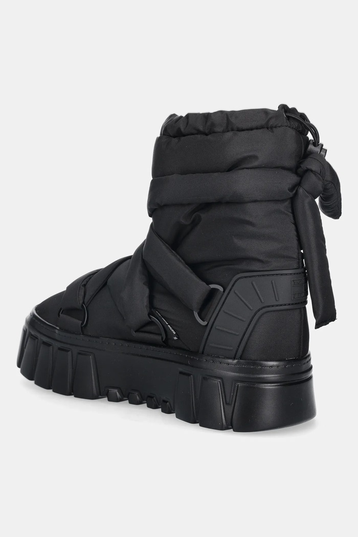 Încălțăminte Tommy Jeans cizme de iarnă TJW CHUNKY SNOW BOOT NYLON EN0EN02842 negru