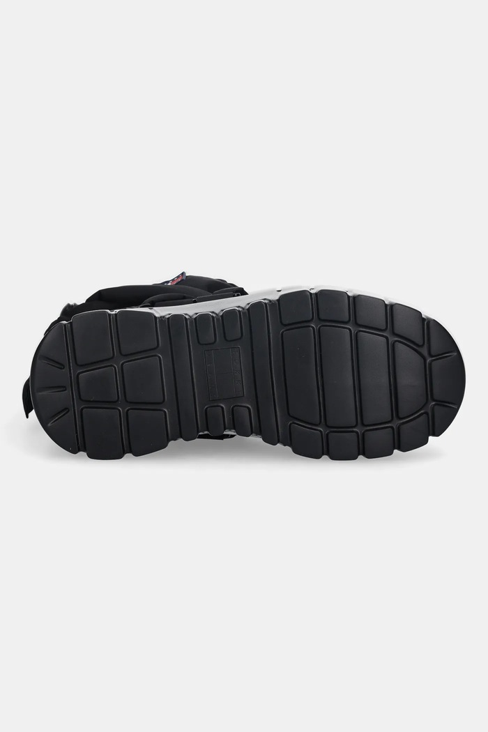Tommy Jeans cizme de iarnă TJW CHUNKY SNOW BOOT NYLON EN0EN02842 negru