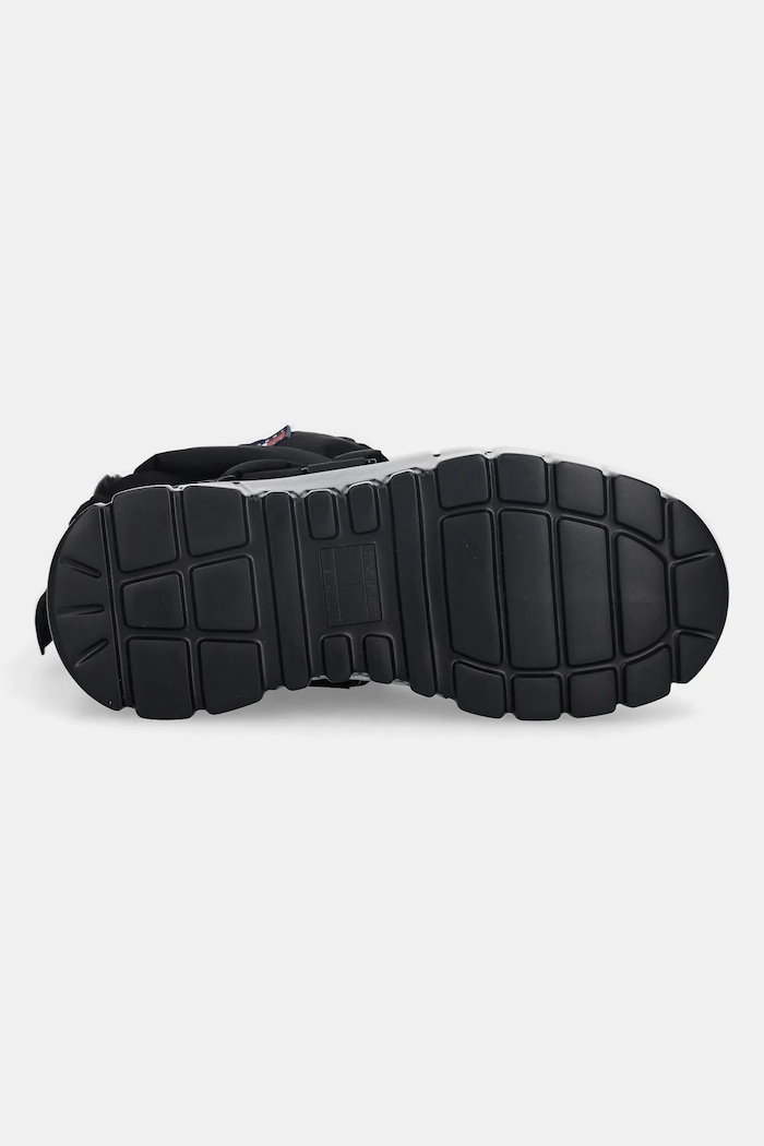Tommy Jeans cizme de iarnă TJW CHUNKY SNOW BOOT NYLON EN0EN02842 negru