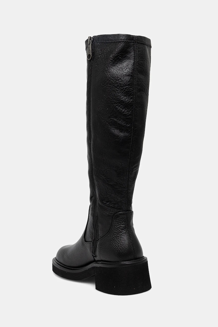 Παπούτσια Μπότες Tommy Jeans TJW STRETCHY LONG BOOT EN0EN02851 μαύρο