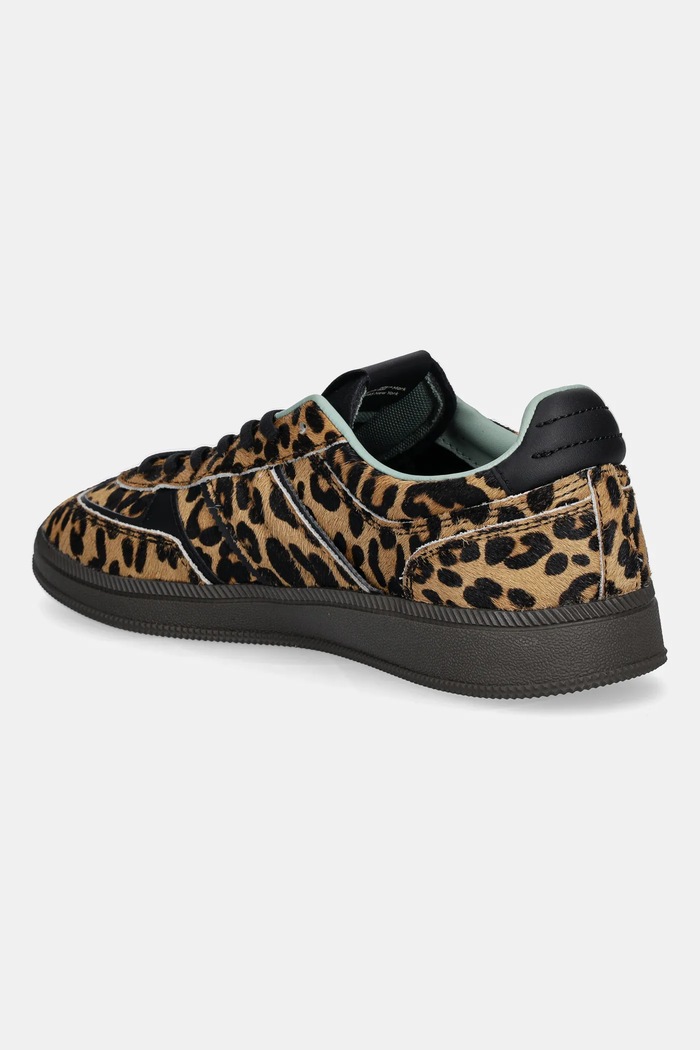 Obuv Kožené tenisky Tommy Jeans THE GREENWICH EDGE LEOPARD EN0EN02904 hnedá