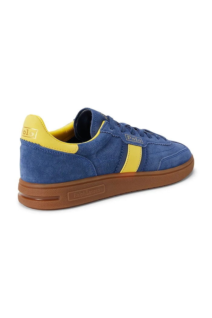 Obuwie Polo Ralph Lauren sneakersy zamszowe Bedford 804975536001.410 granatowy