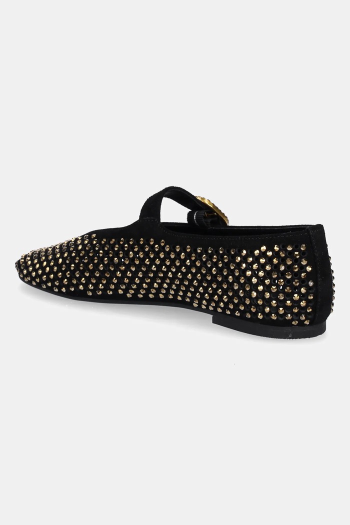 Obutev Kurt Geiger London Balerinke iz semiša Kurt Geiger London Mayfair Ballet Flat 2656309209.BLKOTHER črna