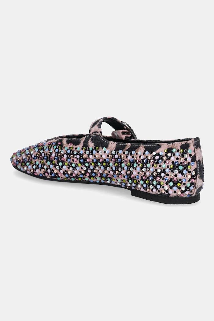 Obutev Kurt Geiger London Balerinke iz semiša Kurt Geiger London Mayfair Ballet Flat 2656357289.PINKCOMB roza
