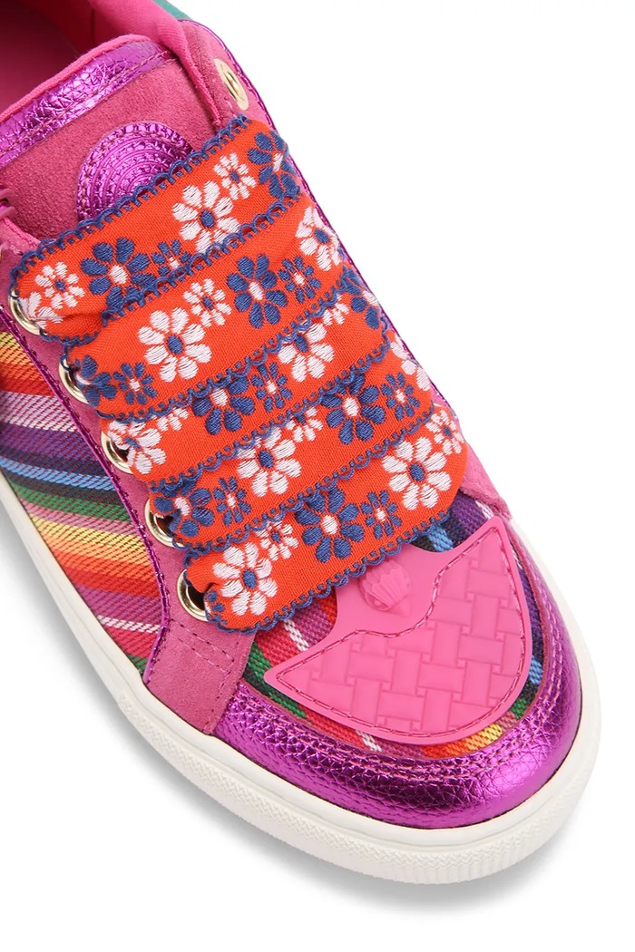 Boty Tenisky Kurt Geiger London Southbank Tag 493358619.FUSHIACMB růžová