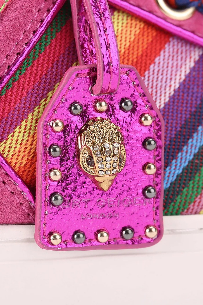 Tenisky Kurt Geiger London Southbank Tag růžová 493358619.FUSHIACMB