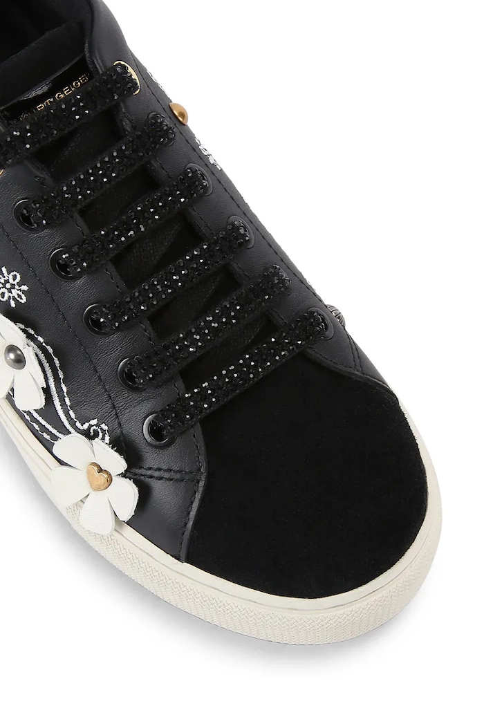 Boty Tenisky Kurt Geiger London Laney Flower 4367905109.BLKCOMB černá