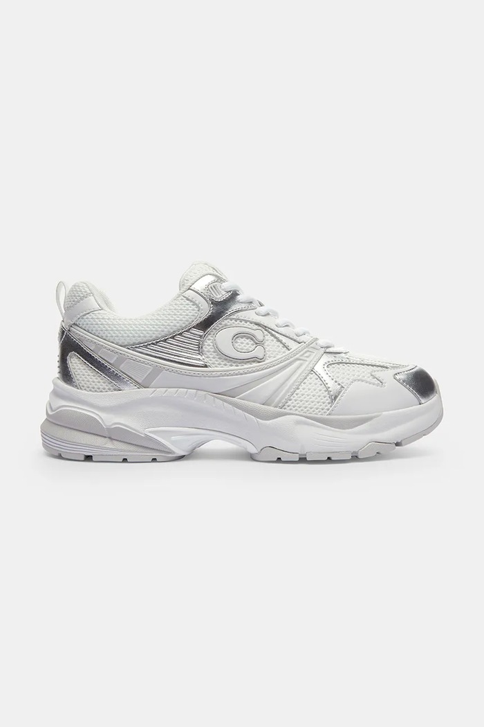 Coach Sneakers Mesh Sneaker gri CAQ29.XVR