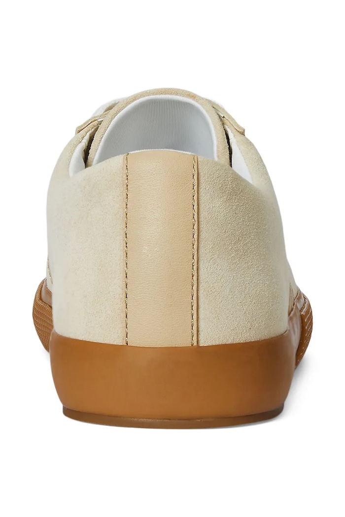 Замшеві кросівки Lauren Ralph Lauren Janson II бежевий 802868344004.101