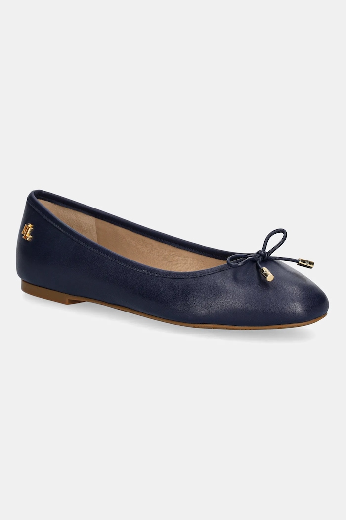 Lauren Ralph Lauren Кожени балеринки Lauren Ralph Lauren Jayna тъмносин 802940728004.410
