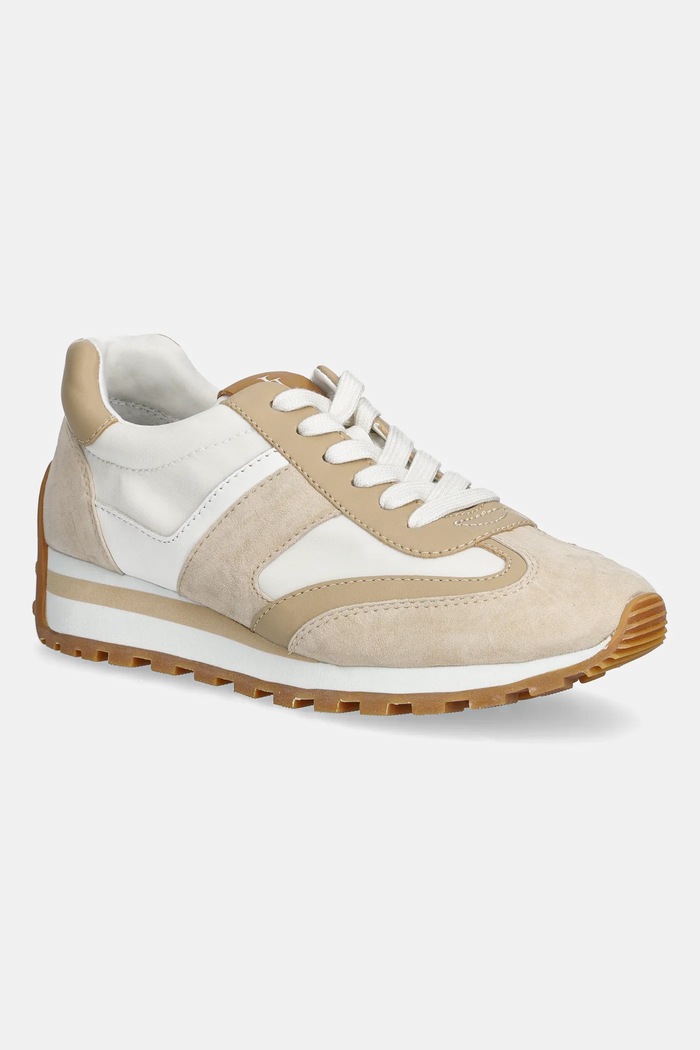 Lauren Ralph Lauren bőr sportcipő Dani nappa bőr bézs 802951384010.100