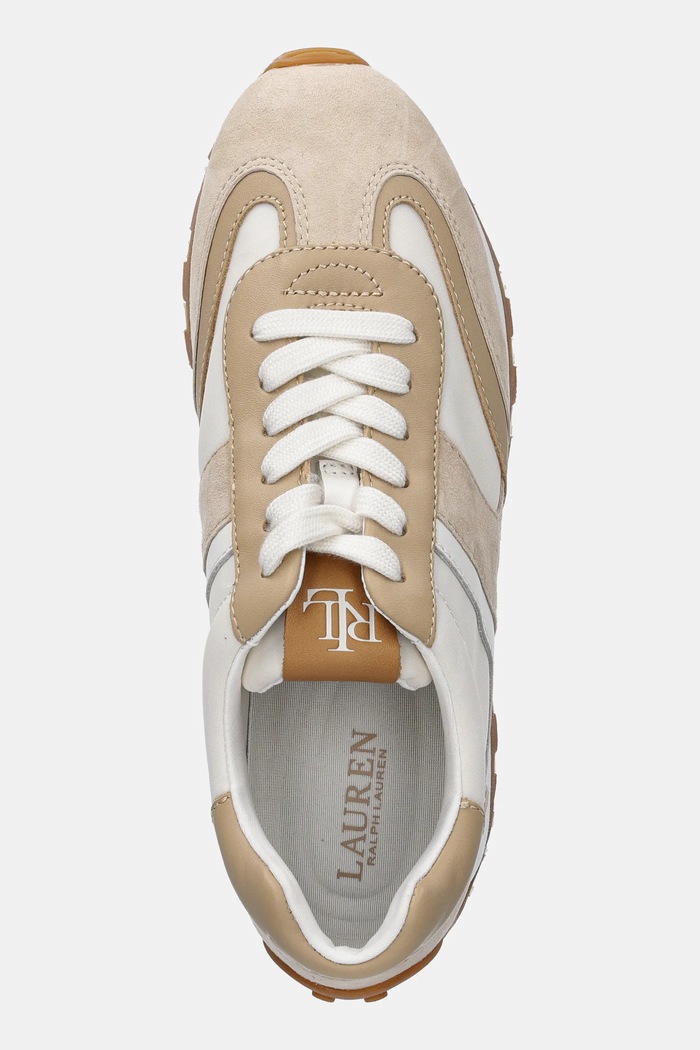 Lauren Ralph Lauren bőr sportcipő Dani bézs 802951384010.100