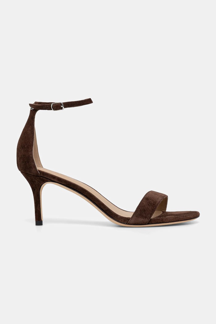 Lauren Ralph Lauren Sandały zamszowe Allie Mid 802959175011.200 brązowy AW25