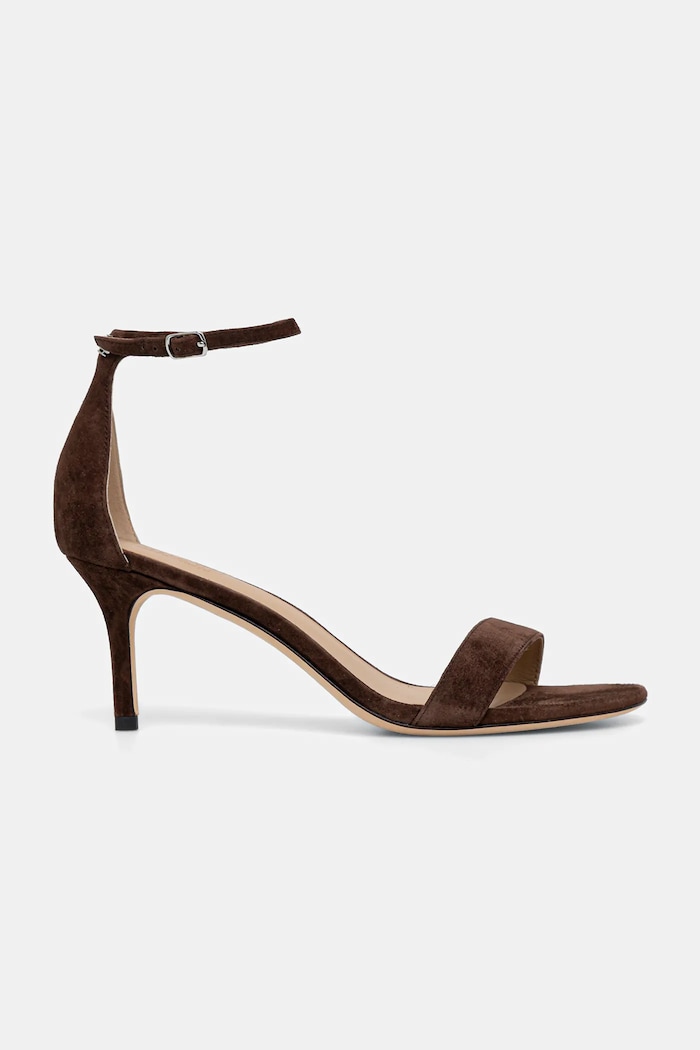 Lauren Ralph Lauren Sandały zamszowe Allie Mid 802959175011.200 brązowy AW25