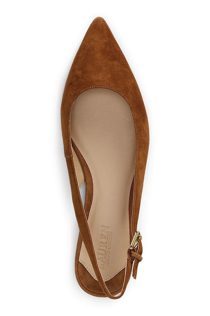 Obuv Semišové baleríny Lauren Ralph Lauren Londyn Slbck 802967746002.200 hnedá