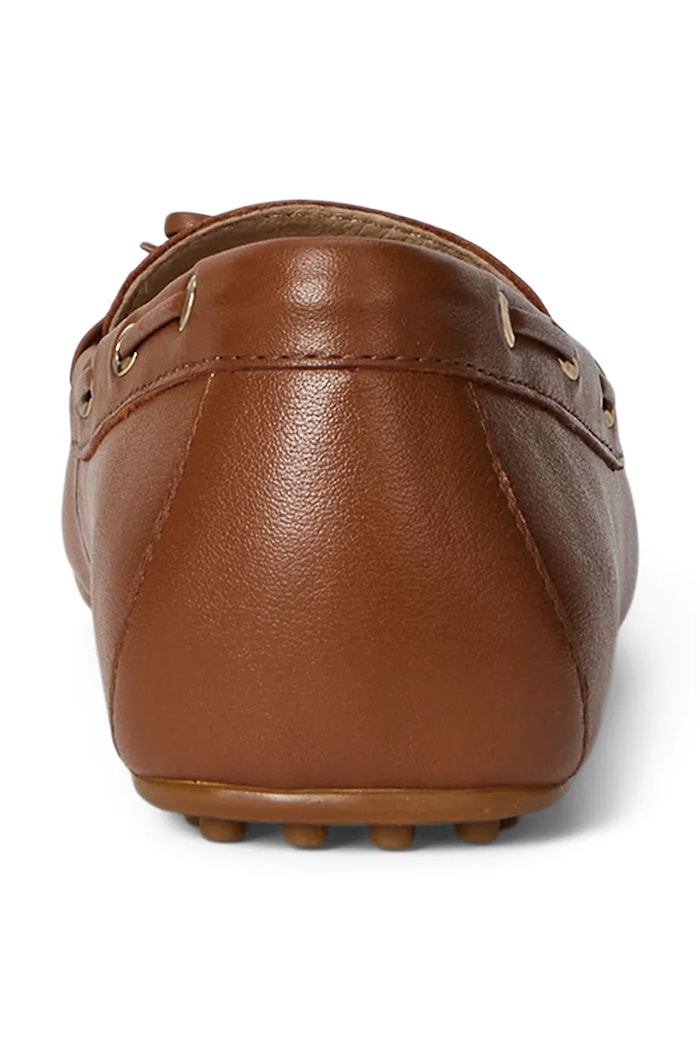 Lauren Ralph Lauren mokasyny skórzane Wylie brązowy 802967751002.200