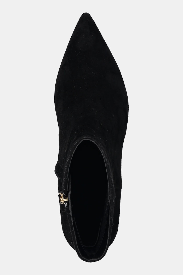 Lauren Ralph Lauren cizme din piele întoarsă Mckay Bt Hl negru 802967779001.001