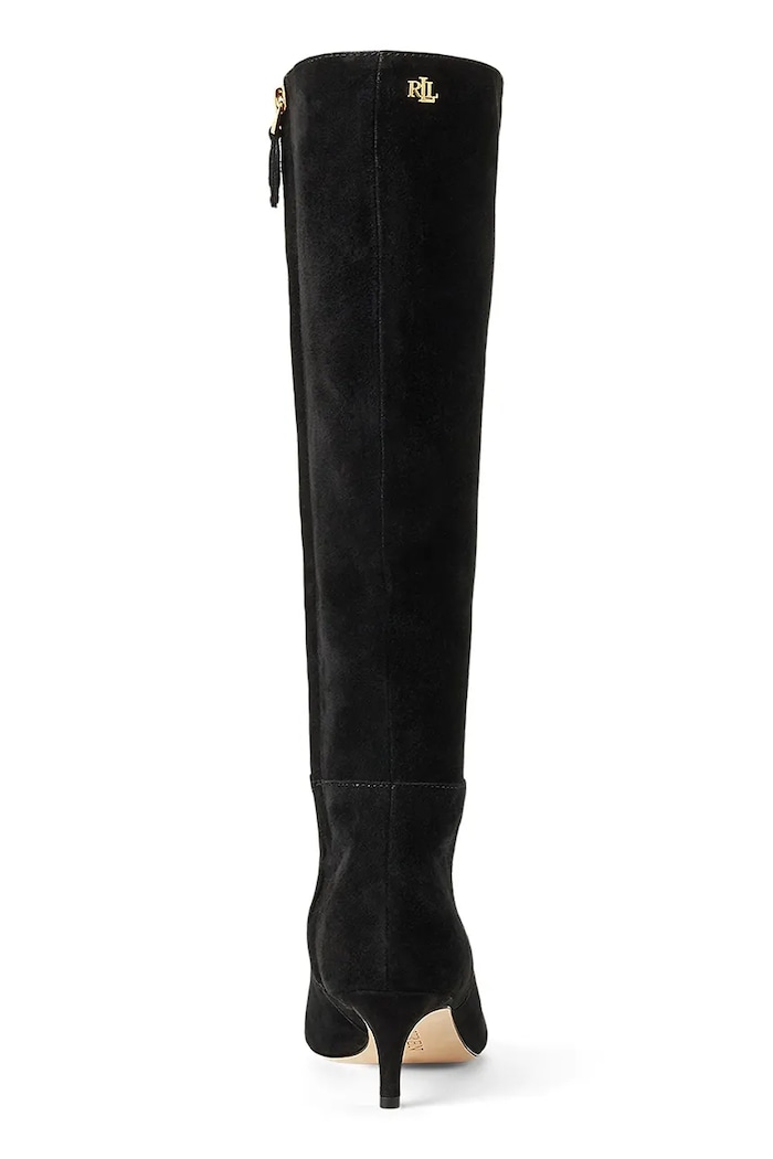 Obuv Semišové čižmy Lauren Ralph Lauren Mckay Tl Hl 802967811002.001 čierna