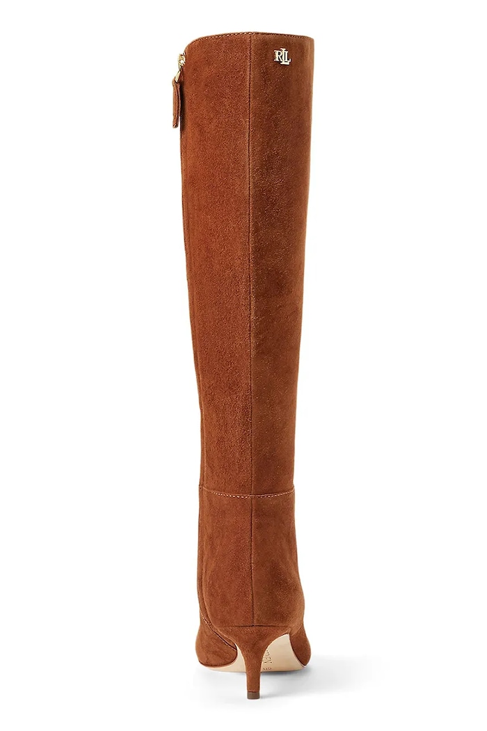 Obuv Semišové čižmy Lauren Ralph Lauren Mckay Tl Hl 802967811003.200 hnedá