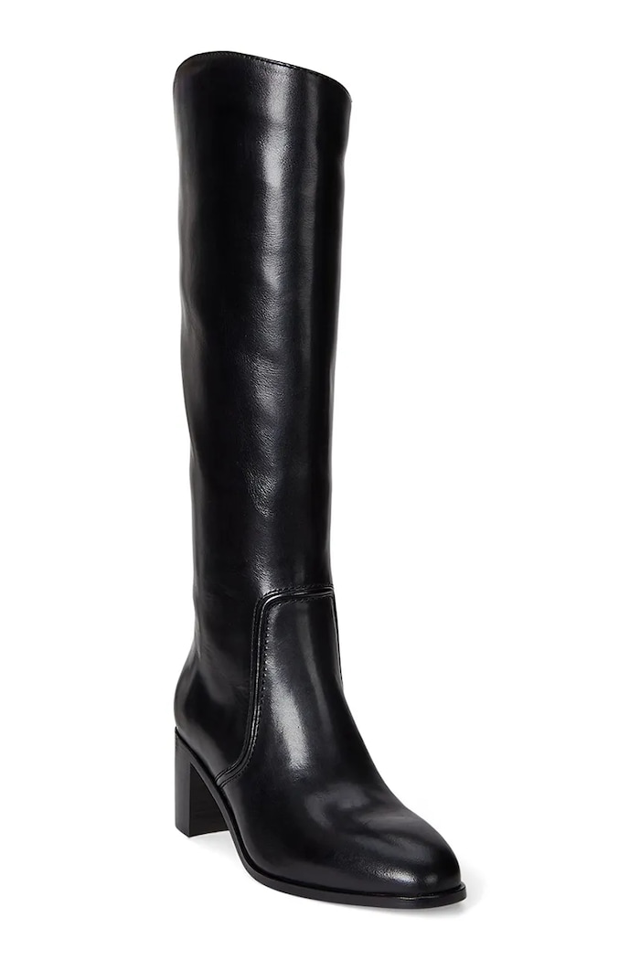 Шкіряні чоботи Lauren Ralph Lauren Charly 802967813001.001 чорний AW25