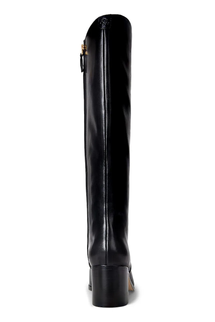 Обувь Кожаные сапоги Lauren Ralph Lauren Charly 802967813001.001 чёрный
