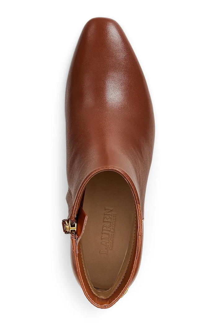 Шкіряні черевики Lauren Ralph Lauren Demi коричневий 802974503001.200