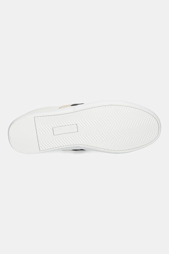 Кожени маратонки Lauren Ralph Lauren Janson II 802979187001.100 бял