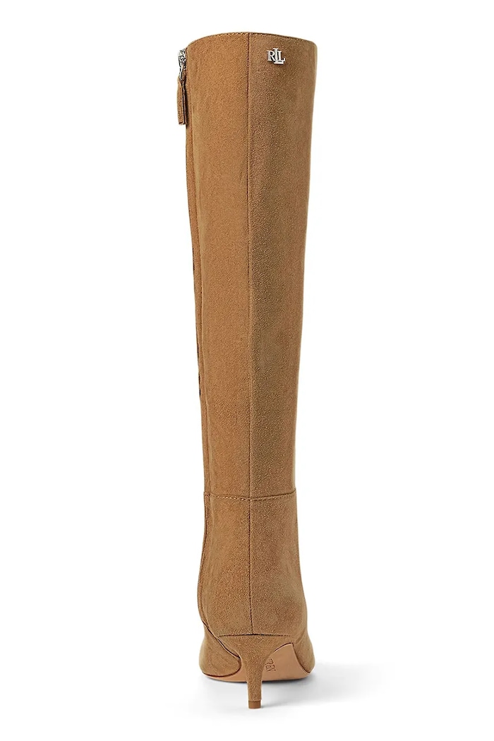Обувь Замшевые сапоги Lauren Ralph Lauren Mckay Tl Hl 802967811001.260 бежевый