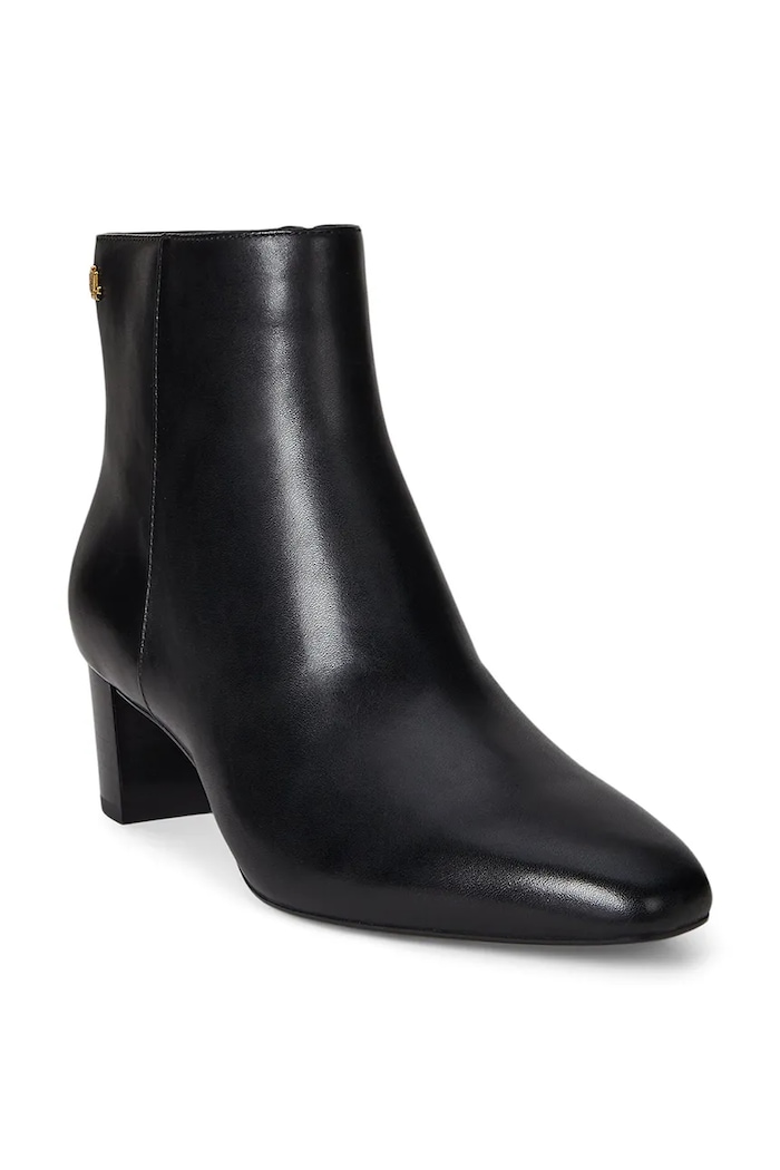 Кожаные полусапожки Lauren Ralph Lauren Demi 802967842001.001 чёрный AW25