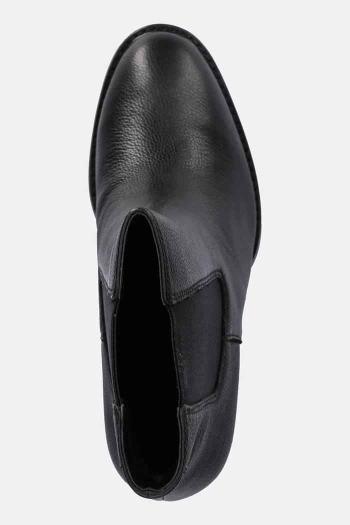 Lauren Ralph Lauren ghete chelsea de piele Layne negru 802974391001.001