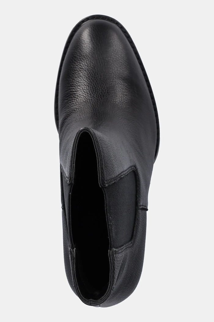 Lauren Ralph Lauren ghete chelsea de piele Layne negru 802974391001.001