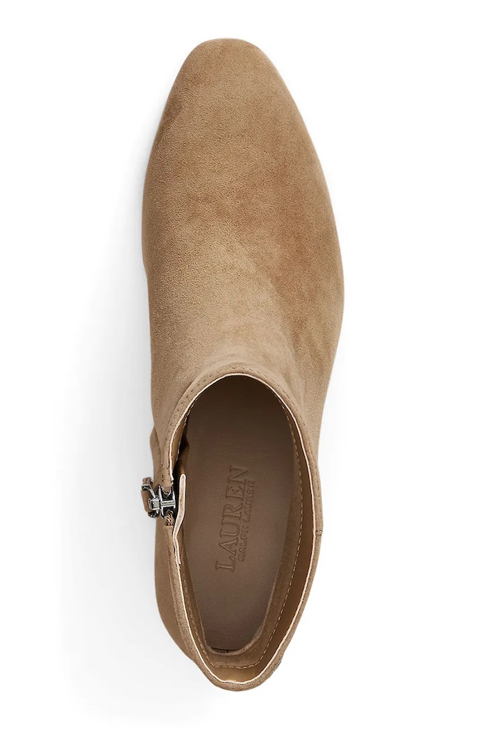 Замшеві черевики Lauren Ralph Lauren Demi бежевий 802974504001.260