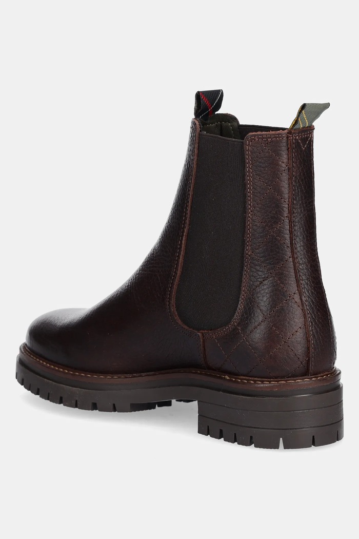 Обувки Кожени боти челси Barbour Evie LFO0575BR96 кафяв