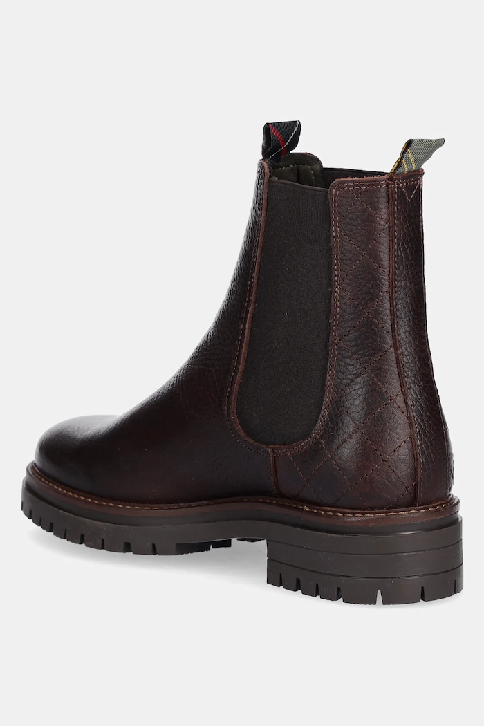 Обувки Кожени боти челси Barbour Evie LFO0575BR96 кафяв