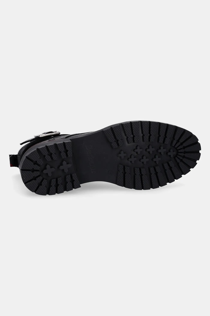 Kožené členkové topánky Barbour Heidi LFO0637BK51 čierna