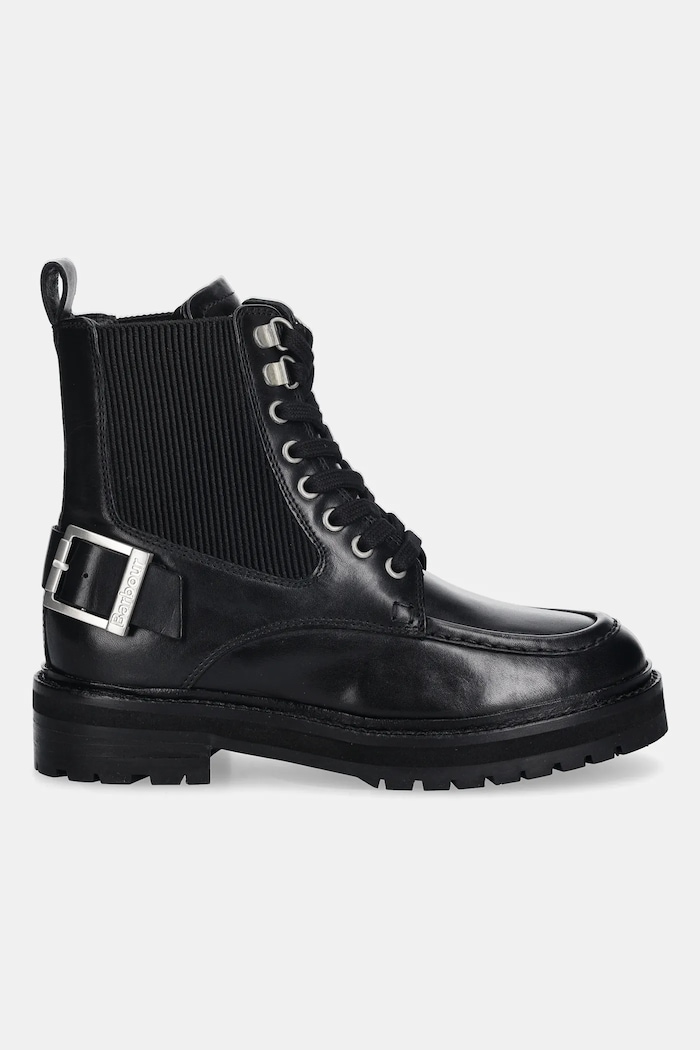 Δερμάτινες μπότες Barbour Leonie LFO0778BK91 μαύρο AW25