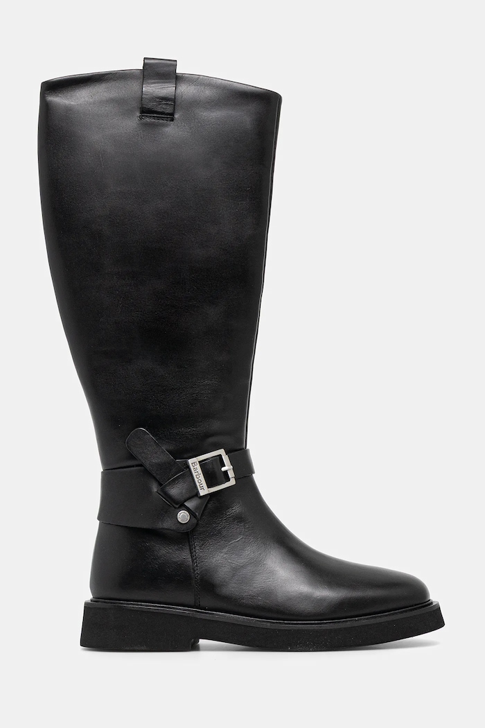 Barbour bőr csizma Theodora LFO0783BK91 fekete AW25