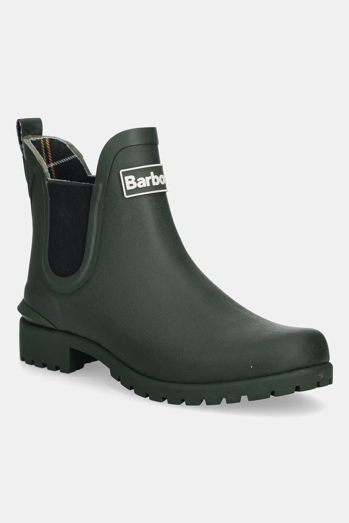 Гумові чоботи Barbour Wilton зелений LRF0066OL11