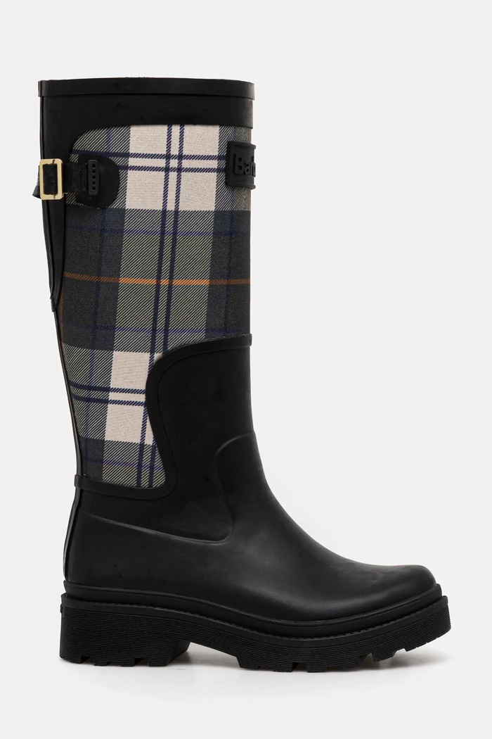 Barbour stivali di gomma Dena LRF0119BK71 nero AW25