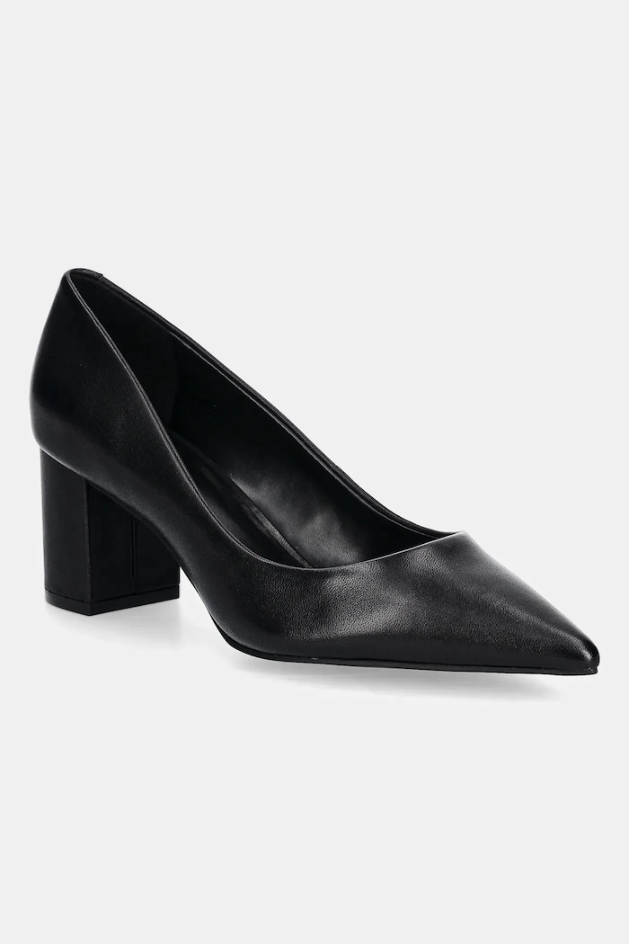 HUGO Pantofi de piele Devany negru 50536630.001